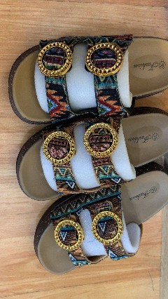 Boho Cork Footbed Sandals
